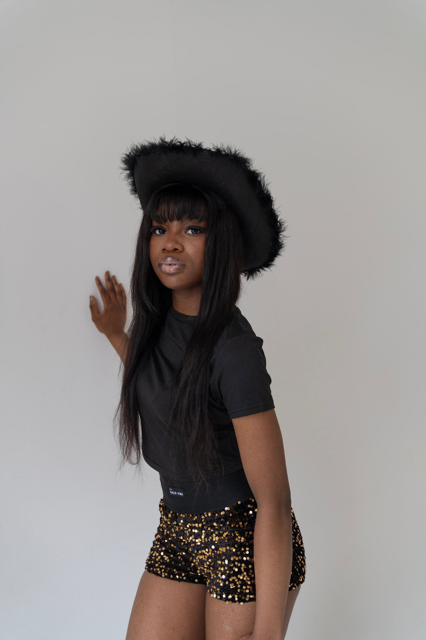 Cowgirl sequin shorts Halloween bundle