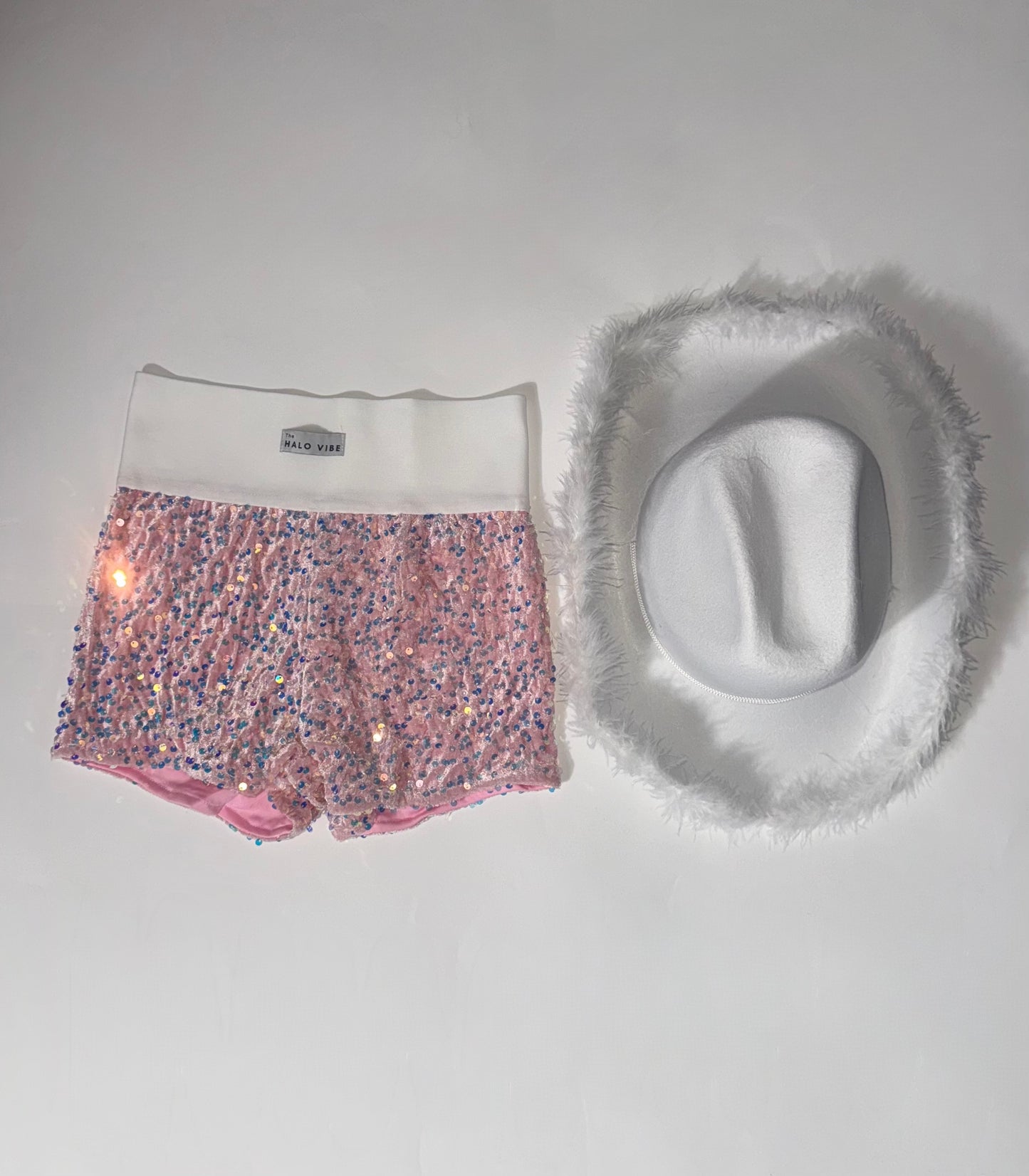 Cowgirl sequin shorts Halloween bundle