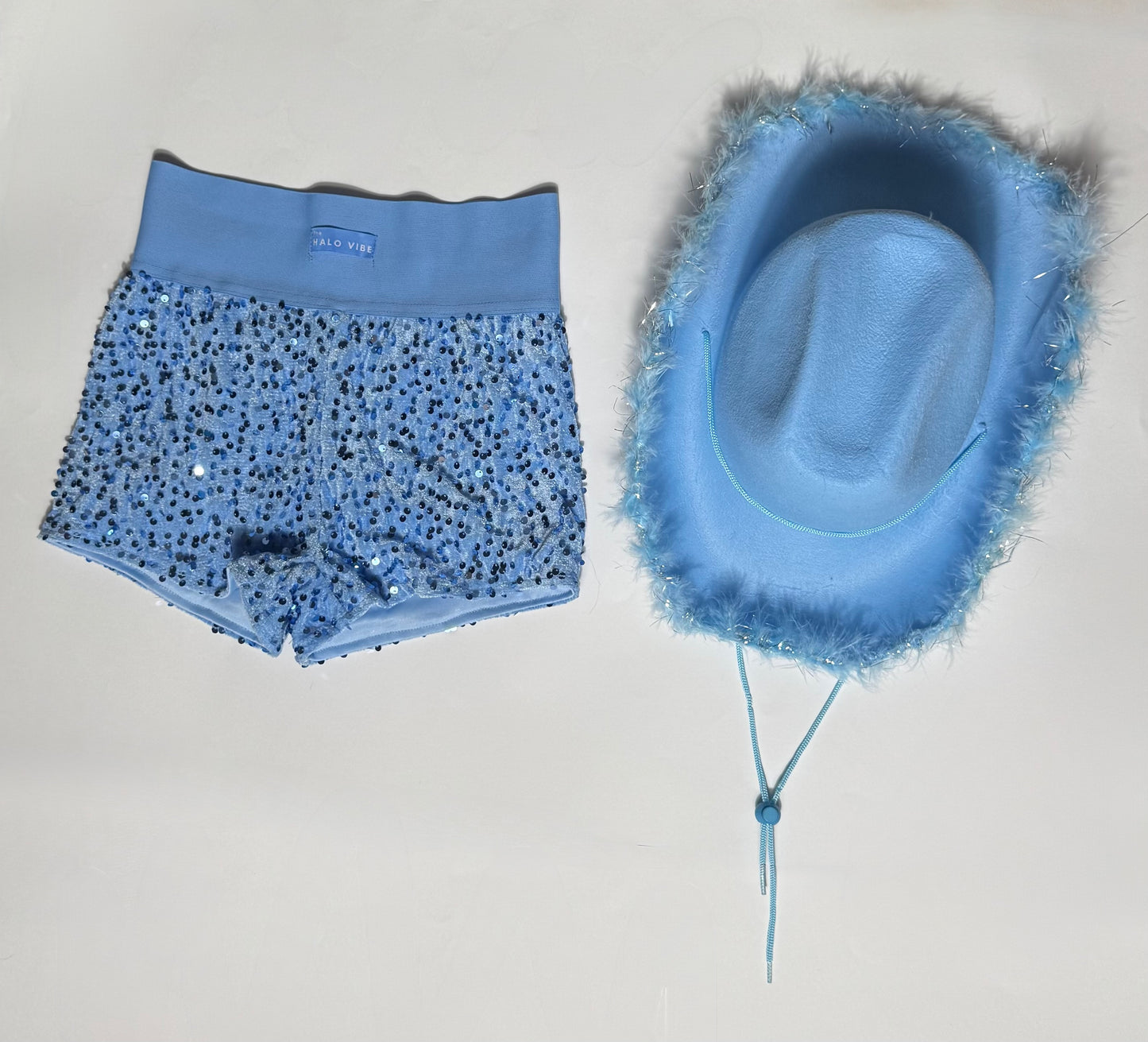 Cowgirl sequin shorts Halloween bundle