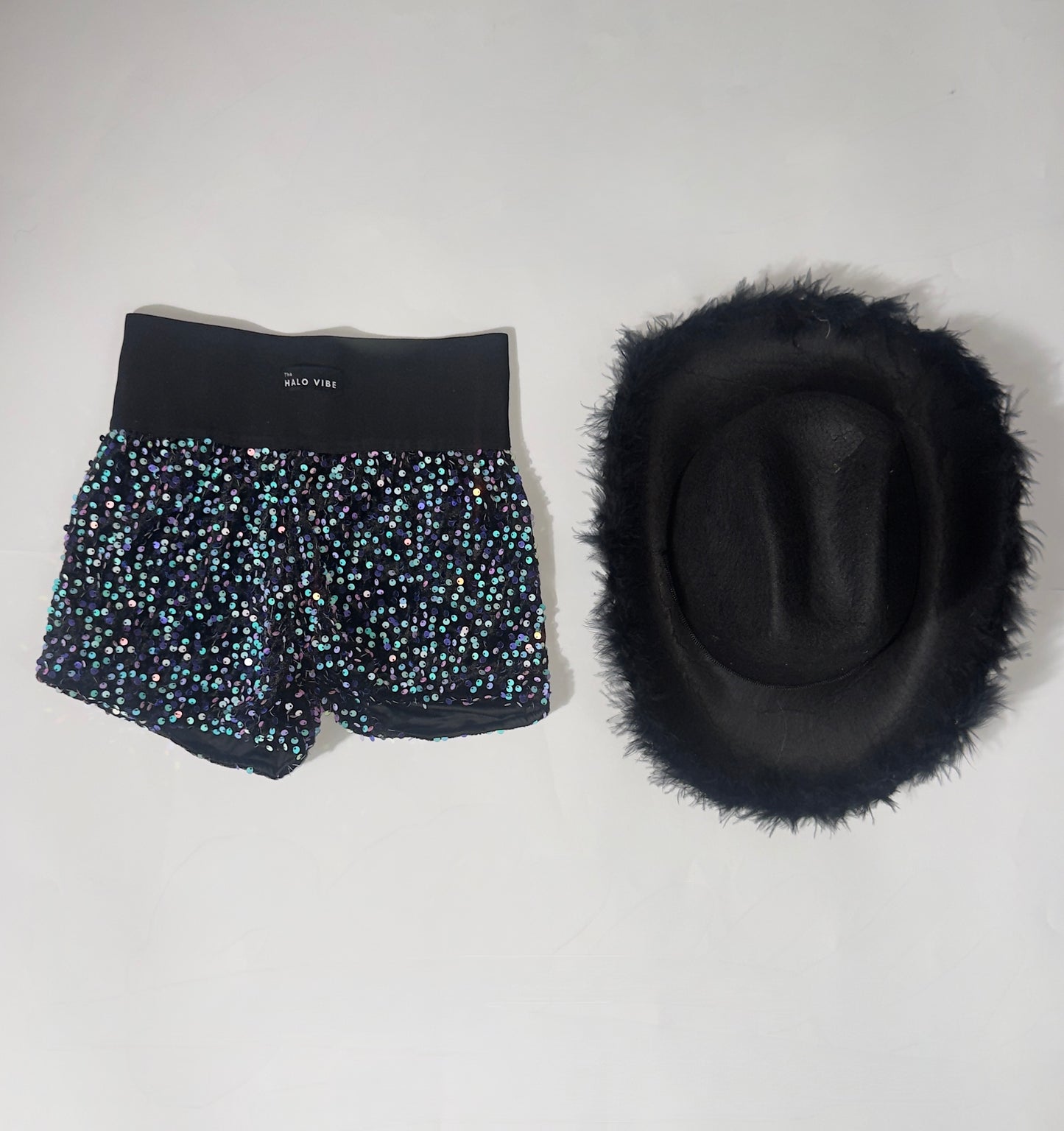 Cowgirl sequin shorts Halloween bundle