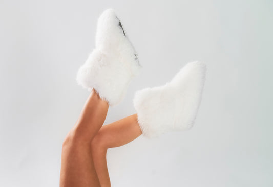 Fur boots