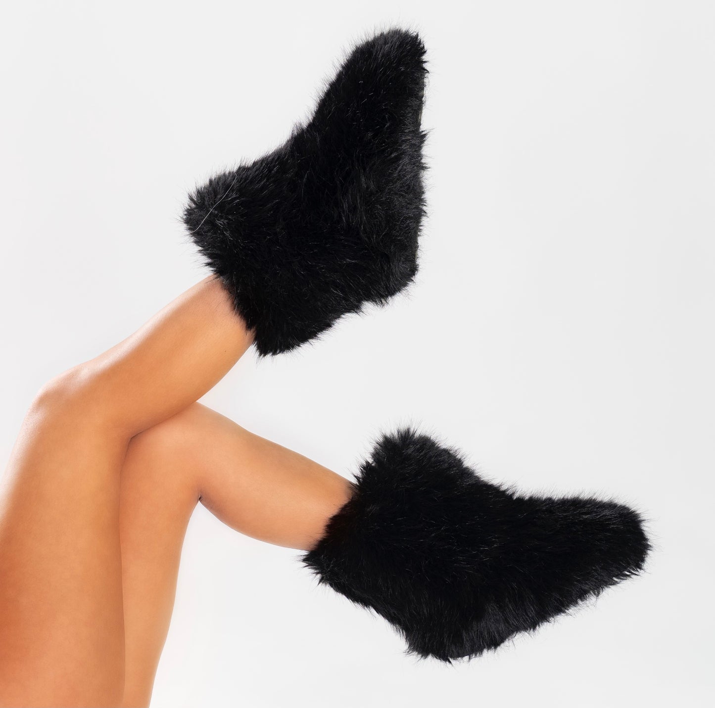 Fur boots