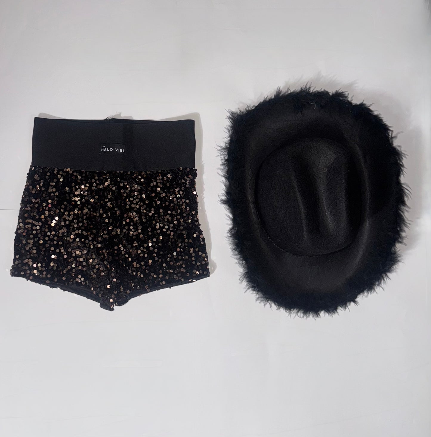 Cowgirl sequin shorts Halloween bundle
